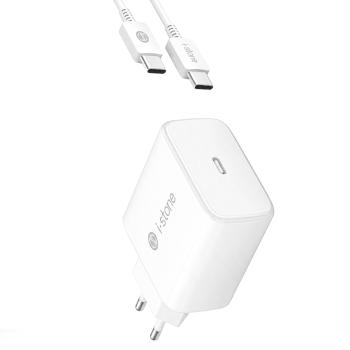 STN-25 25W Smart Şarj Adaptörü + Type-C To Type-C Kablo