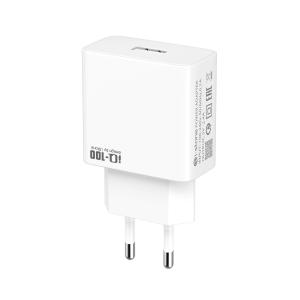 İQ-100i 2.4A Şarj Adaptörü + Lightning USB Kablo