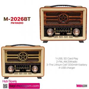 FM RADIO M-2026BT