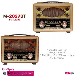 FM RADIO M-2027BT