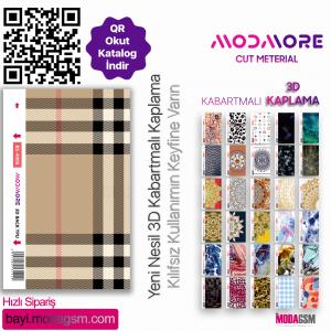 ModaMore Kabartmalı Renkli Telefon Arka Kaplama 120*180