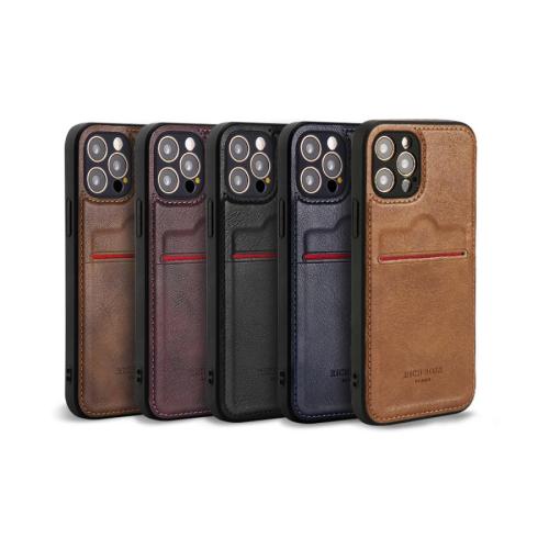 Card Leather Kılıf Apple iPhone 14