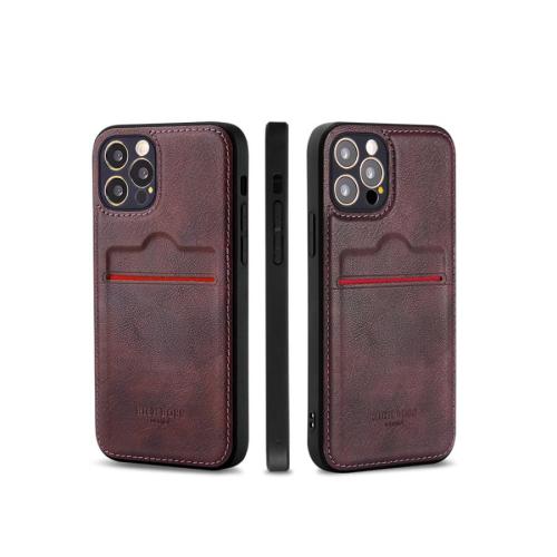 Kartlı Deri Kılıf Apple iPhone 15 Pro