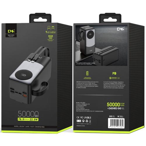 KPG Power KPG-502X Taşınabilir Şarj Cihazı 50.000 Amper