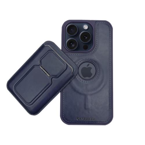 Magnetic Luxury Case + Mıknatıslı Cüzdan Apple iPhone 12/12 Pro