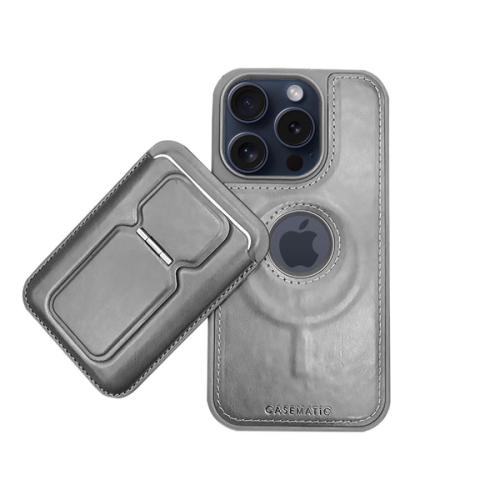 Magnetic Luxury Case + Mıknatıslı Cüzdan Apple iPhone 14 Pro
