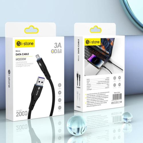 MD200M Micro Hızlı Şarj ve Data Kablosu 2 Metre MD200M Micro Hızlı Şarj ve Data Kablosu 2 Metre